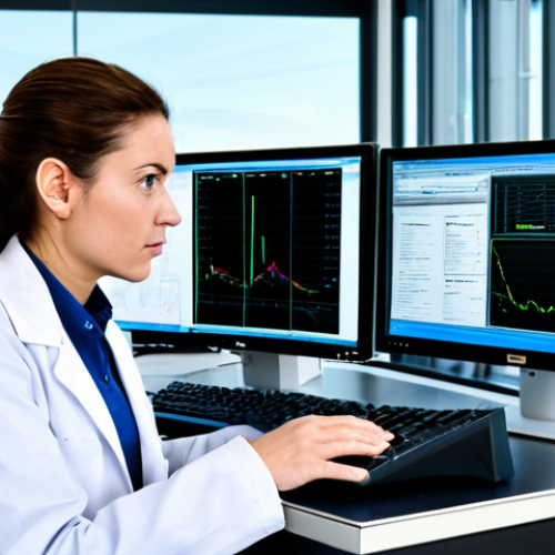 **Image Prompt:** "A female environmental scientist in a fully clothed lab coat, analyzing air quality data on a computer screen in a modern laboratory filled with equipment, appropriate content, safe for work, perfect anatomy, natural proportions, professional environment, high quality, fully clothed, professional"